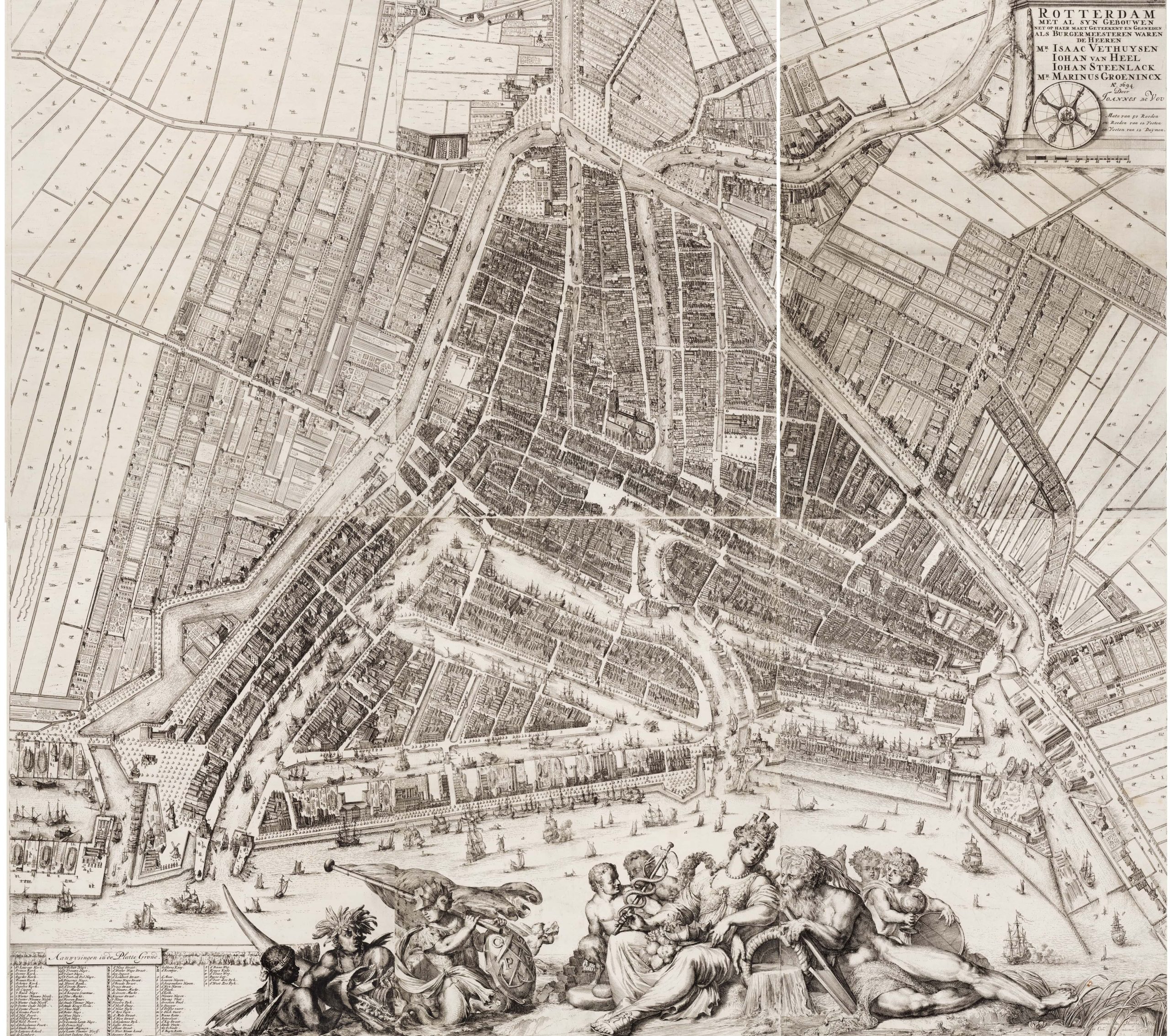 Rotterdam 1694, Romeyn de Hooghe compleet-min