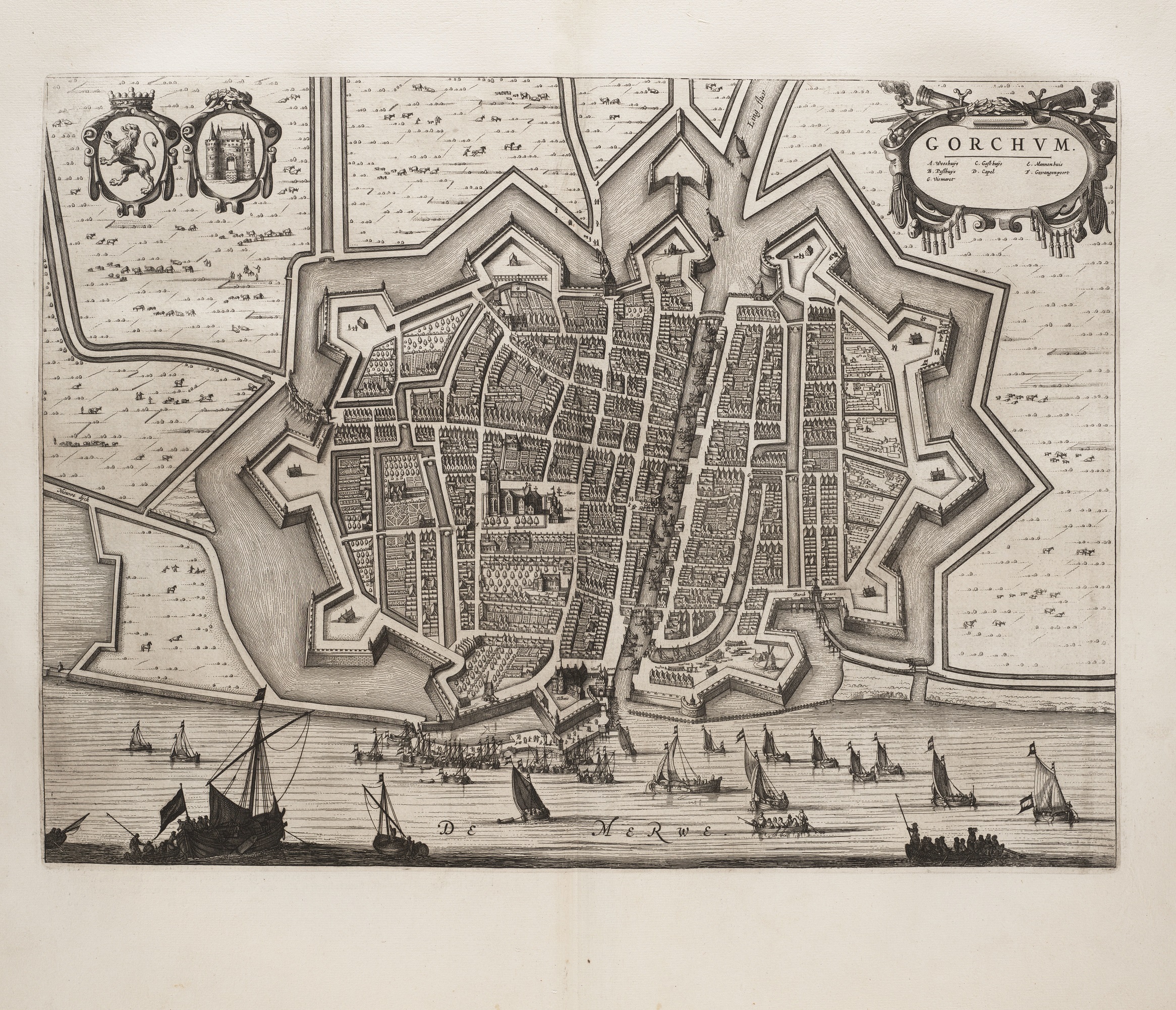 Gorinchem Blaeu origineel 25 procent