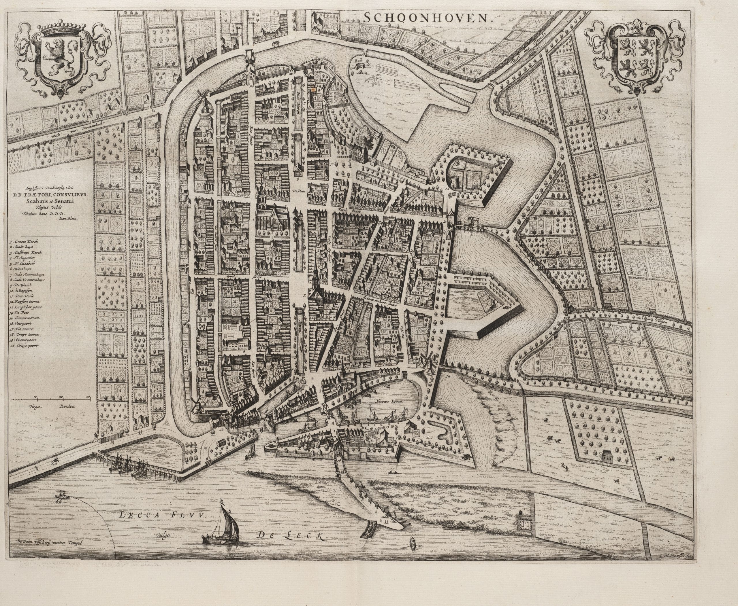 Schoonhoven Blaeu origineel