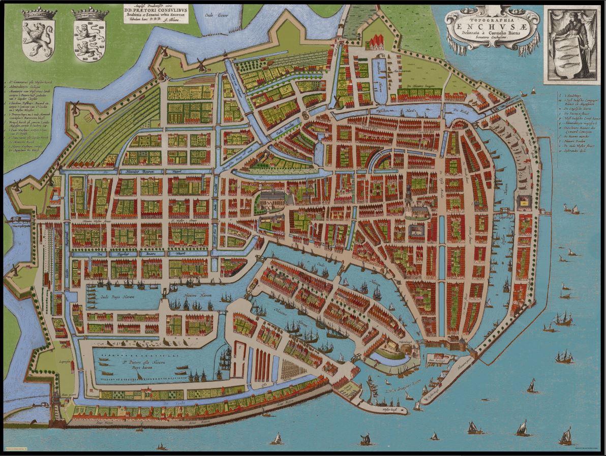 Knipsel Enkhuizen Blaeu in opbouw DEFINITIEF