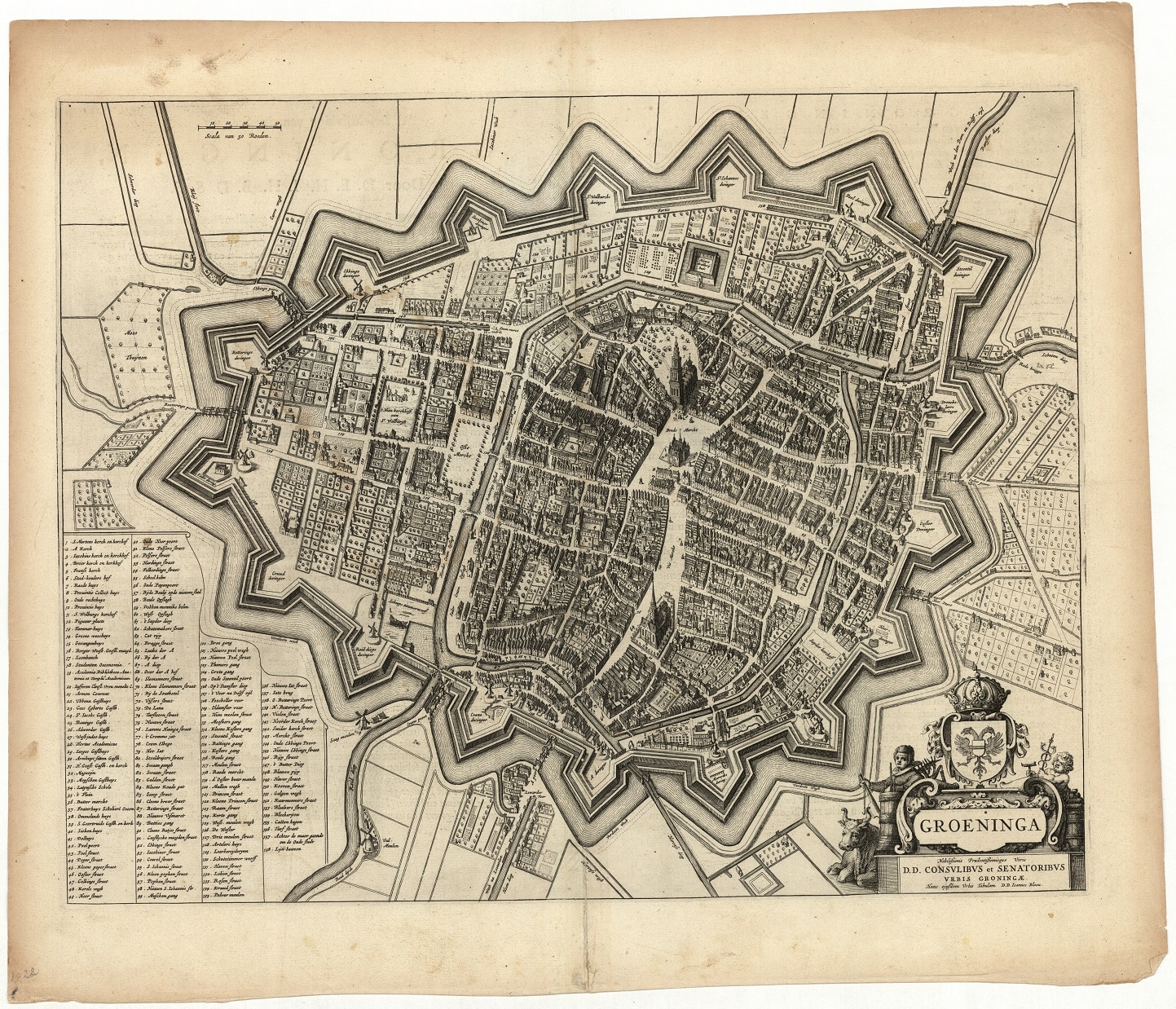 Groningen Blaeu origineel 20%