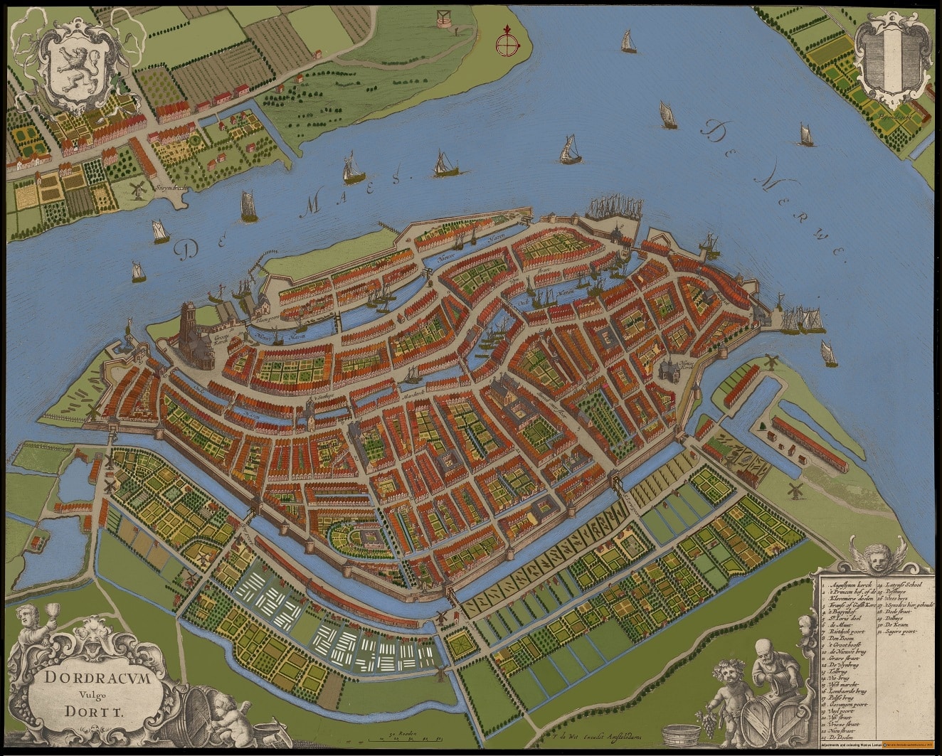 Dordrecht F. de Wit 1698 DEFINITIEF 30%