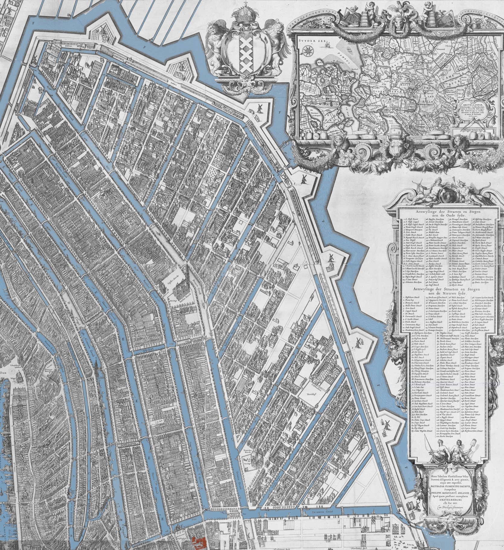 Amsterdam 1625 UITSNEDE JORDAAN EN GRACHTENGORDEL versie 2 20% BASIS