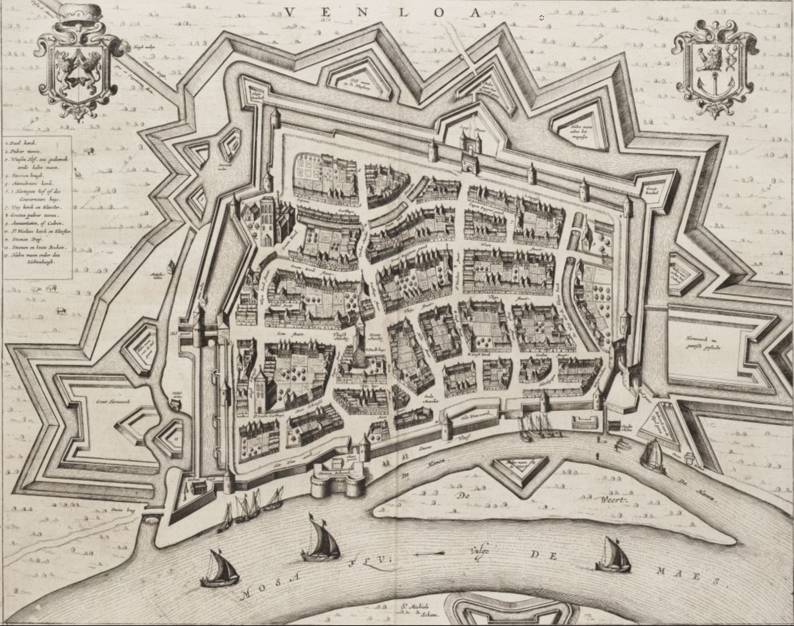 Knipsel Venlo 1649 origineel