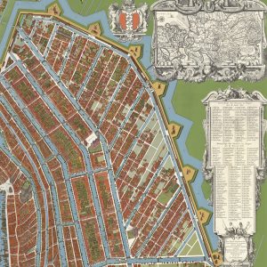 Jordaan en Grachtengordel Amsterdam 1625